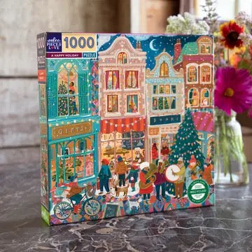 A Happy Holiday Puzzle, 1000 Pieces