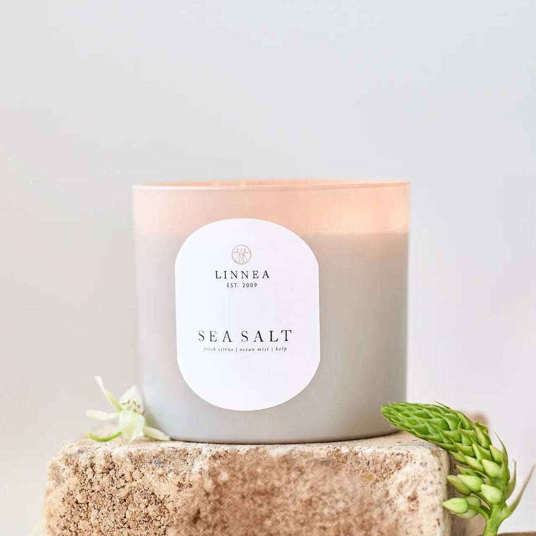 Sea Salt 3-Wick Grande Candle