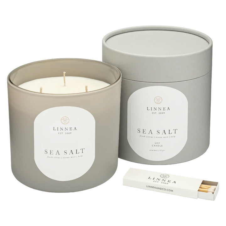 Sea Salt 3-Wick Grande Candle