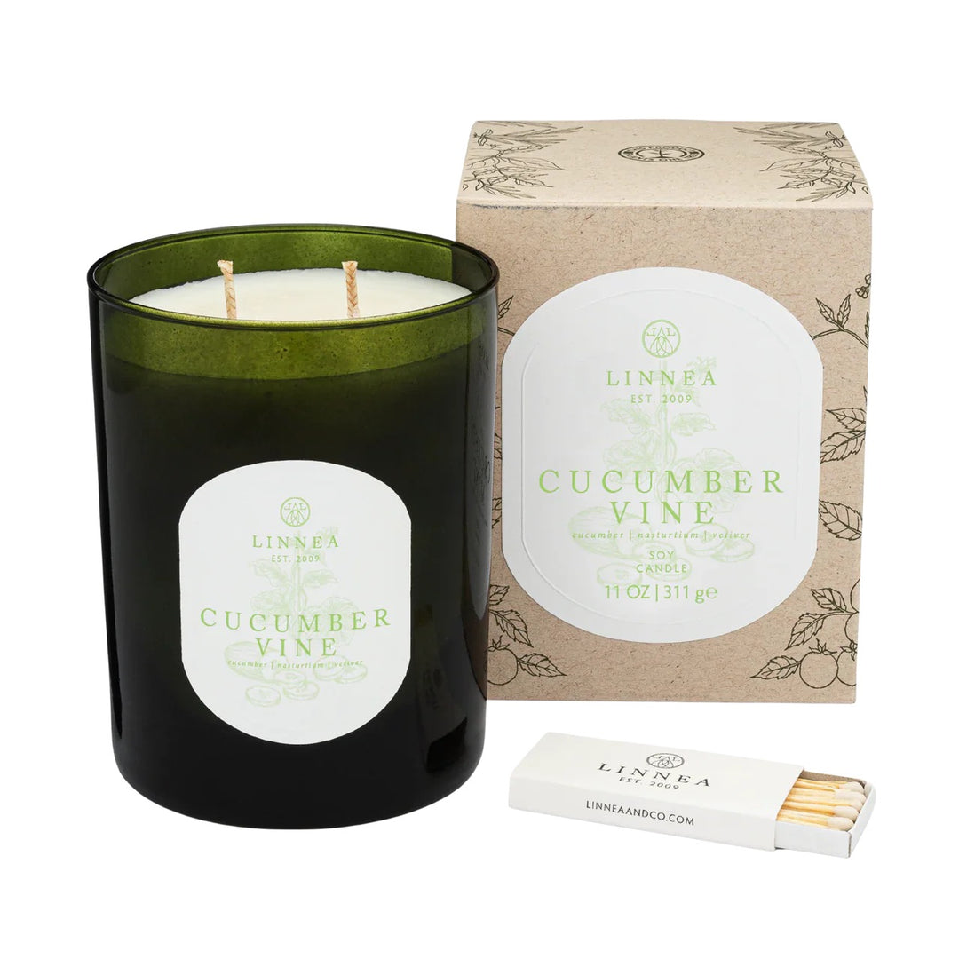 Cucumber Vine 2-Wick Large Candle