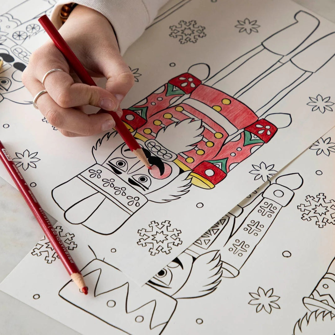 Christmas Coloring Placemats | Set Of 18