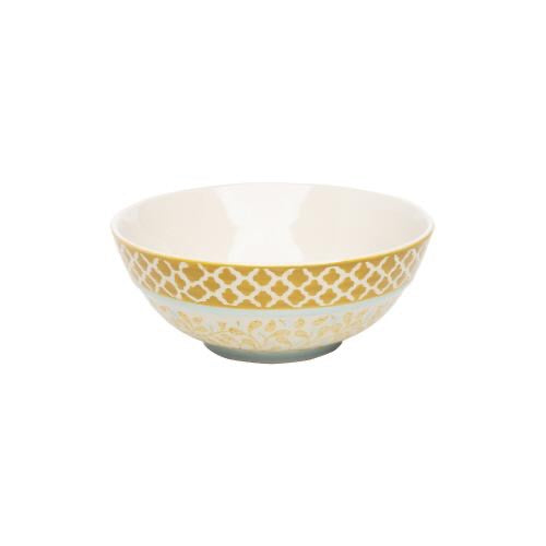 Hand Stamped Motif Bowl