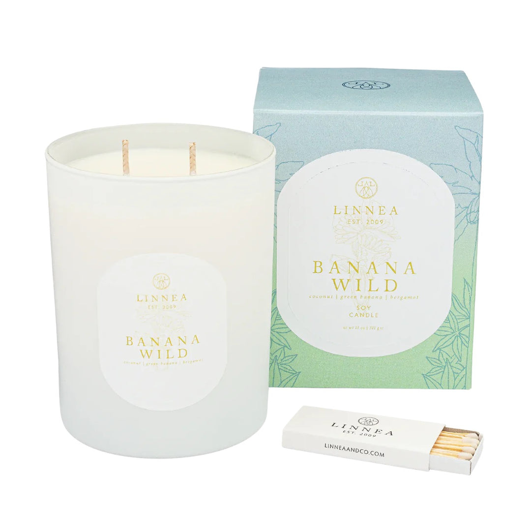 Banana Wild 2-Wick Large Candle