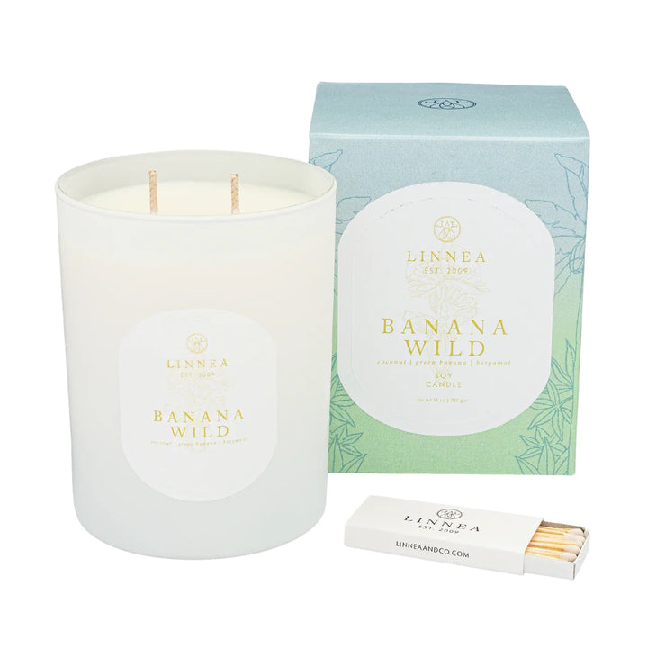 Banana Wild 2-Wick Large Candle