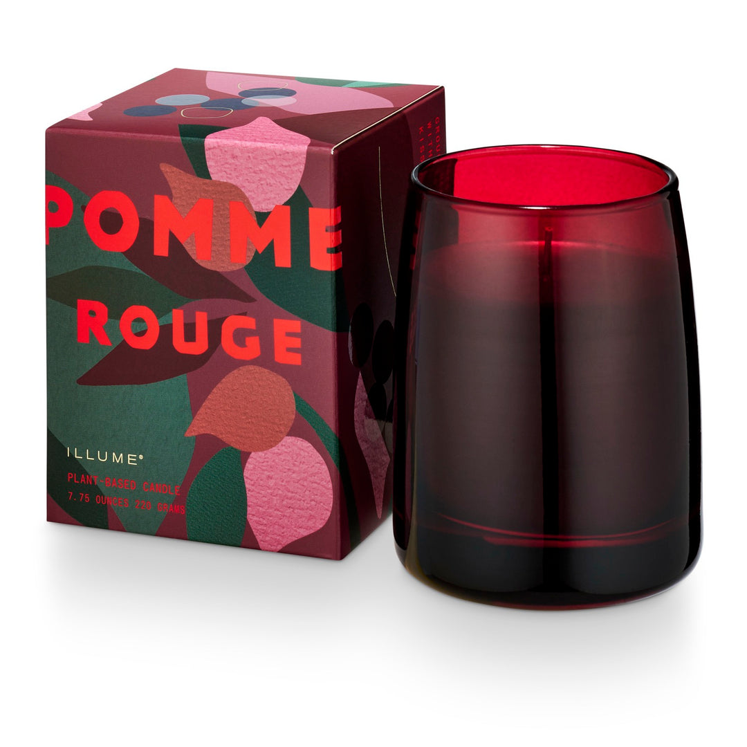 Pomme Rouge Boxed Candle