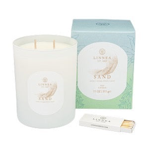 Sand 2-Wick Large Candle