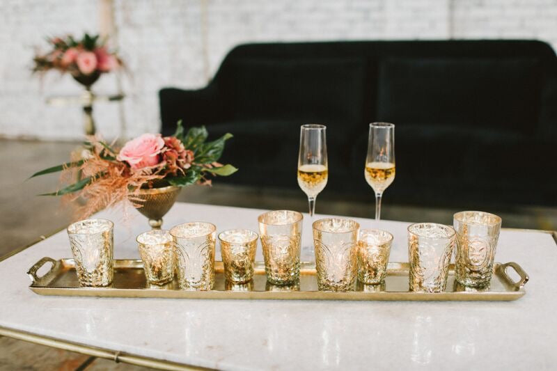 Gold Livingston Tray