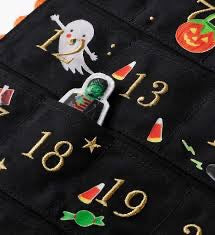 Halloween Parade Embroidered Hanging Countdown Calendar