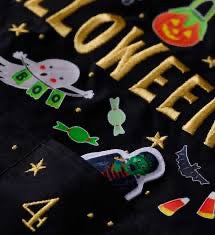 Halloween Parade Embroidered Hanging Countdown Calendar