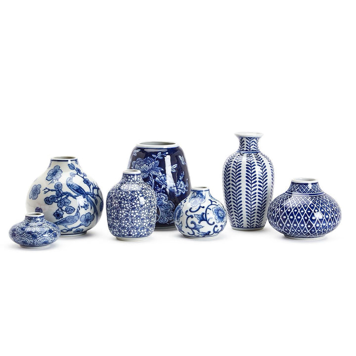 Blue & White Decorative Vase