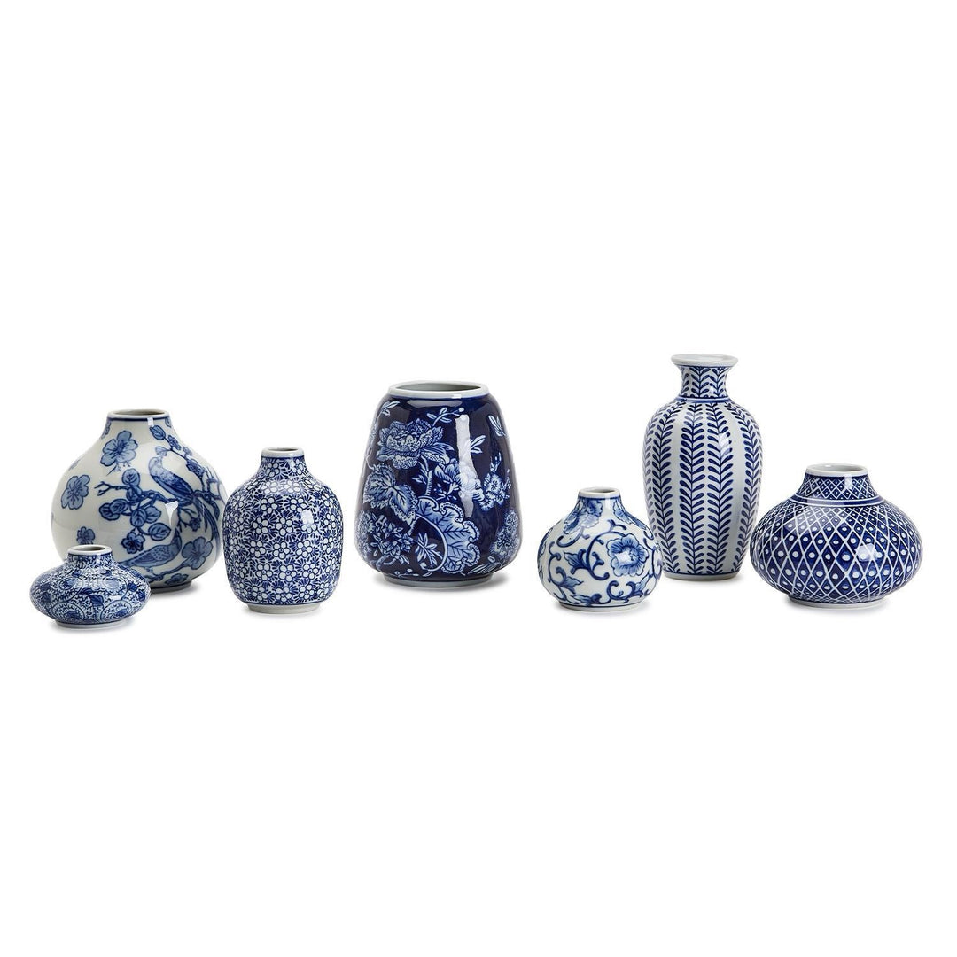 Blue & White Decorative Vase