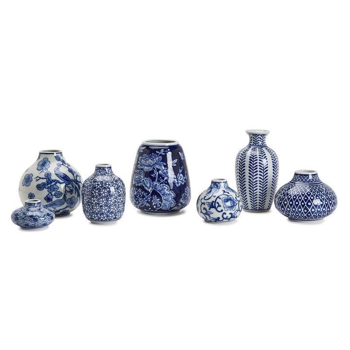 Blue & White Decorative Vase