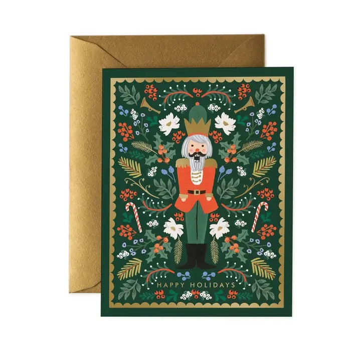 Evergreen Nutcracker Cards, Boxed Set