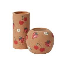 Natural Cherry Vase