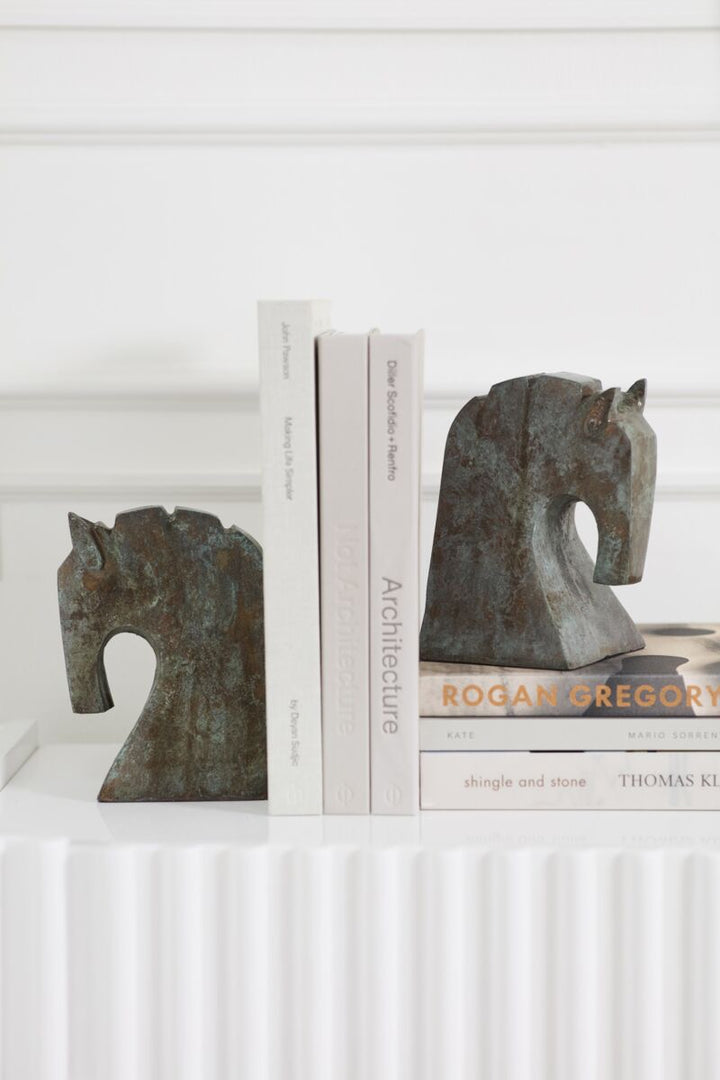 Equine Bookends, Set Of 2