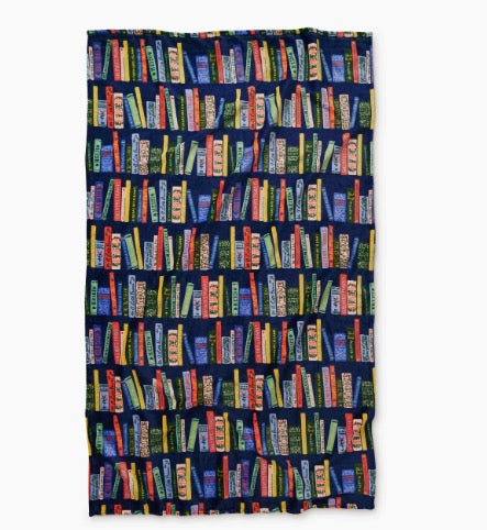 Bookshelf Fleece Blanket