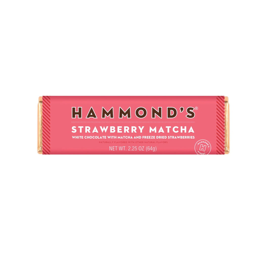 Strawberry Matcha Chocolate Bar