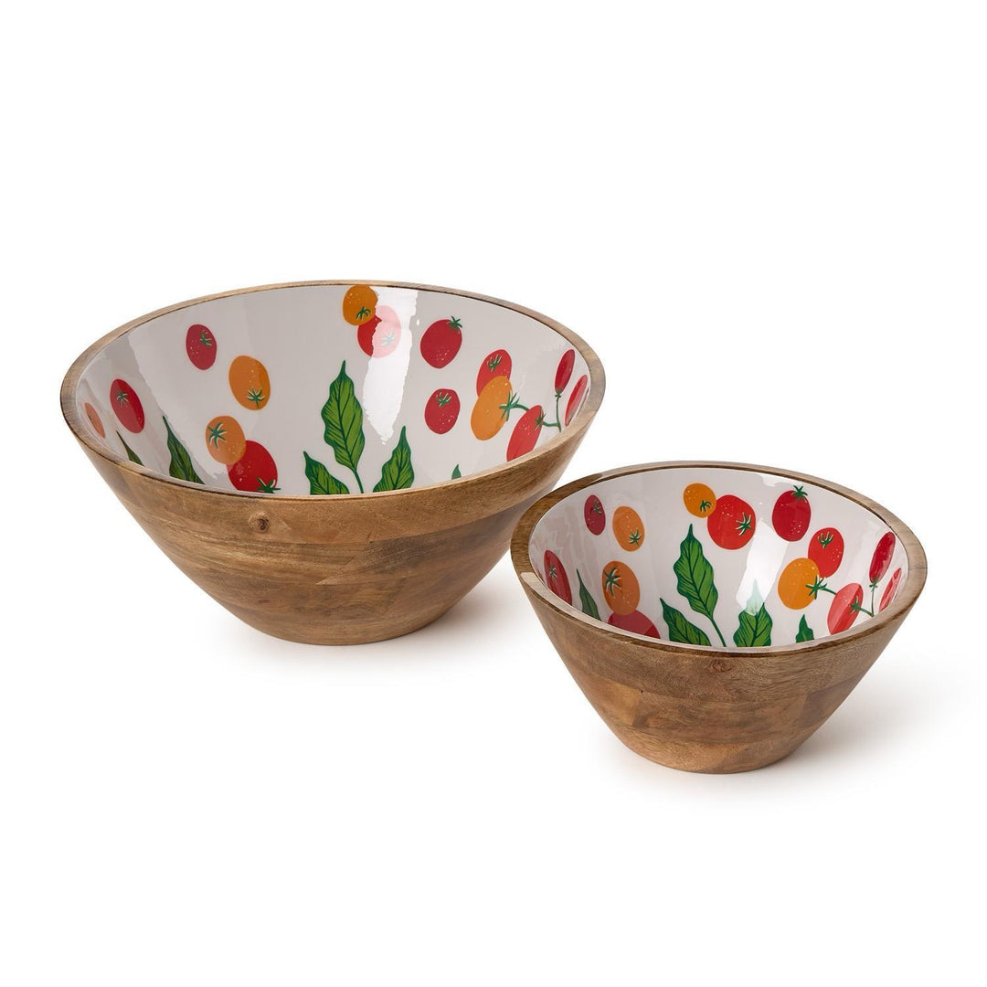 Garden Harvest Mango Wood Bowl | Available In 9.5 & 13.75"