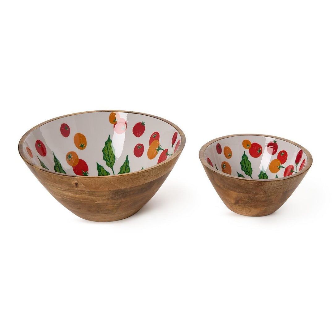 Garden Harvest Mango Wood Bowl | Available In 9.5 & 13.75"