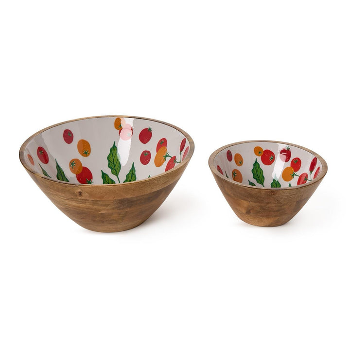 Garden Harvest Mango Wood Bowl | Available In 9.5 & 13.75"
