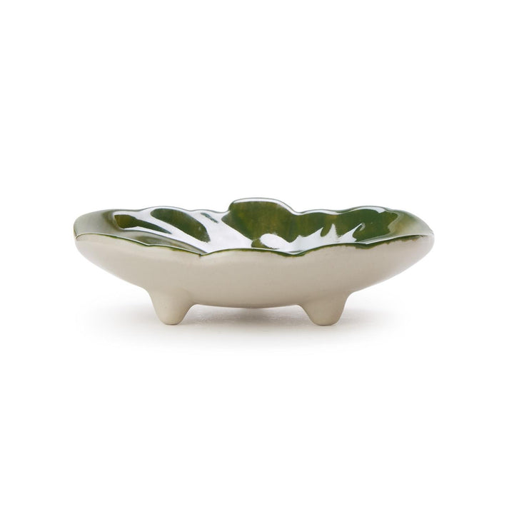 Garden Harvest Hand-Painted Tidbit Dishes