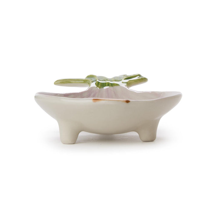 Garden Harvest Hand-Painted Tidbit Dishes