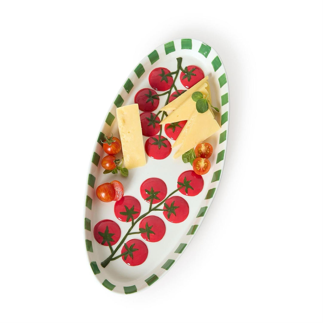 Tomato Oval Platter