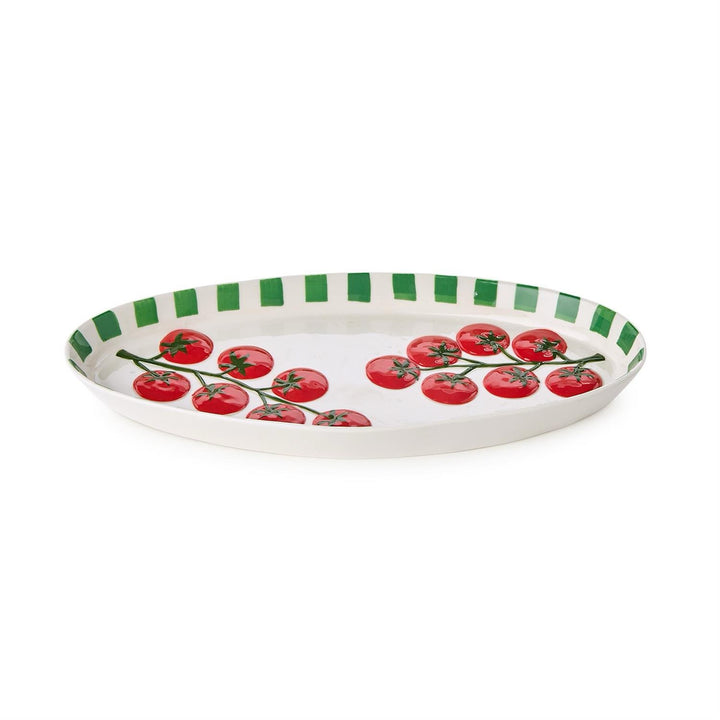 Tomato Oval Platter