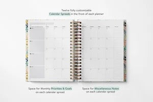 Fresh Blossoms Weekly Planner