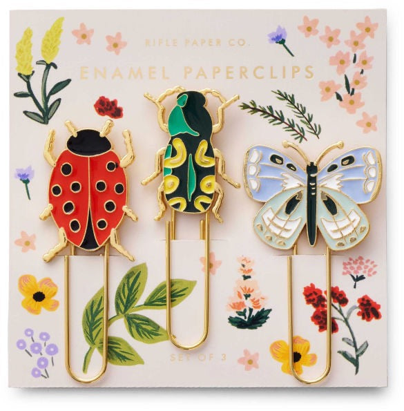 Curio Enamel Paper Clip Set