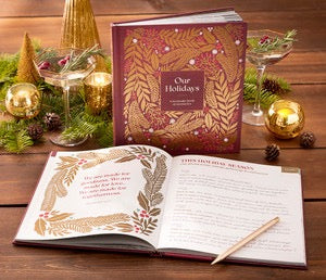 Our Holidays - A Keepsake Book Of Memories