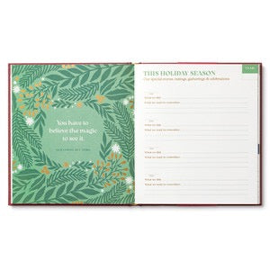 Our Holidays - A Keepsake Book Of Memories