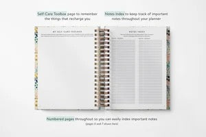 Fresh Blossoms Weekly Planner