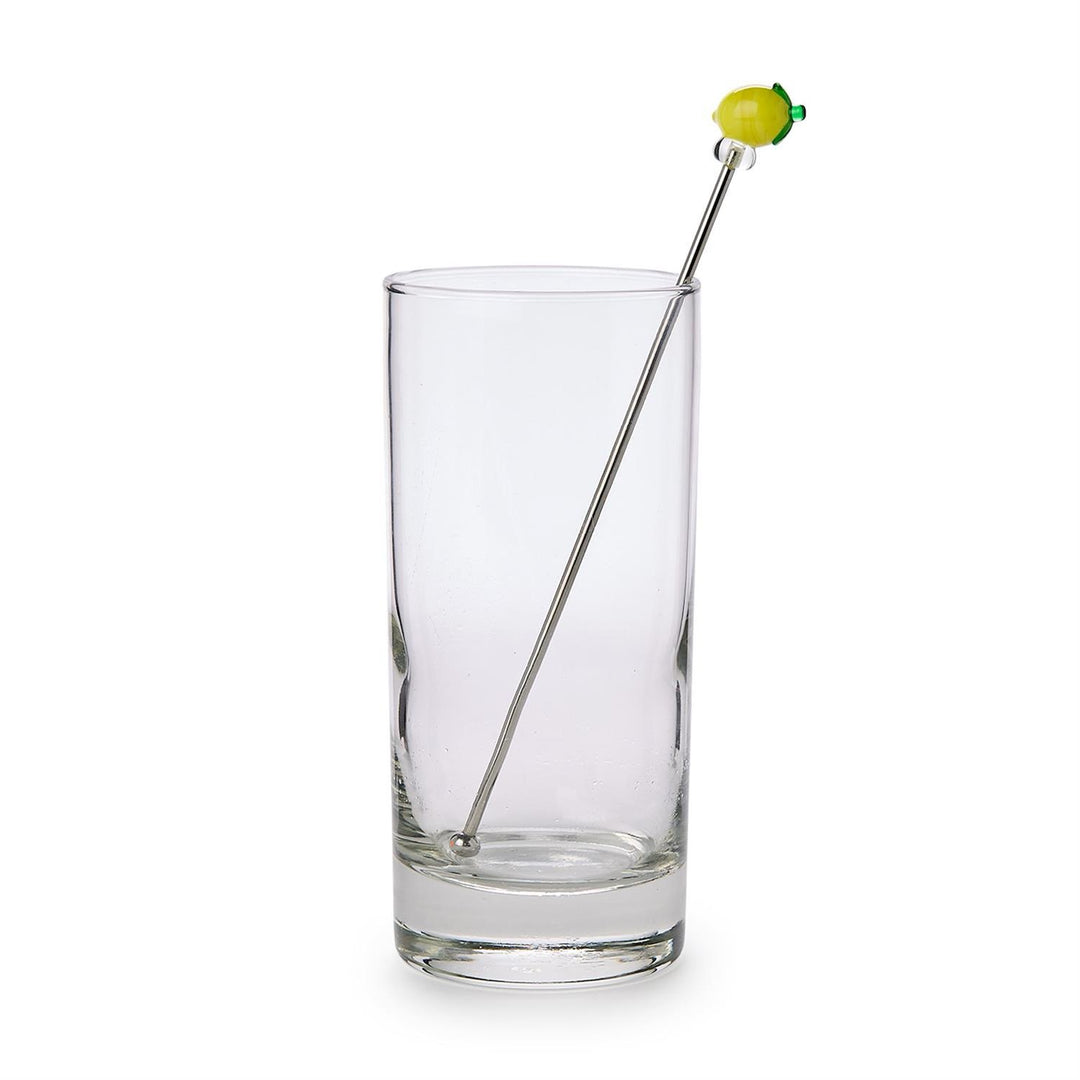 Lemon Grove Drink Stirrers, Set Of 4