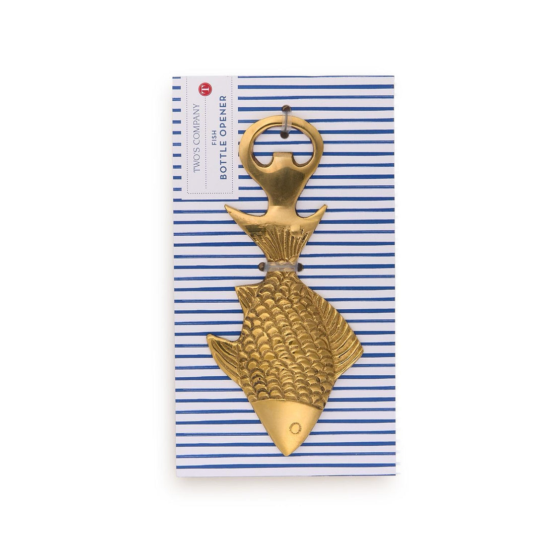 Brass Fish Bottle Opener