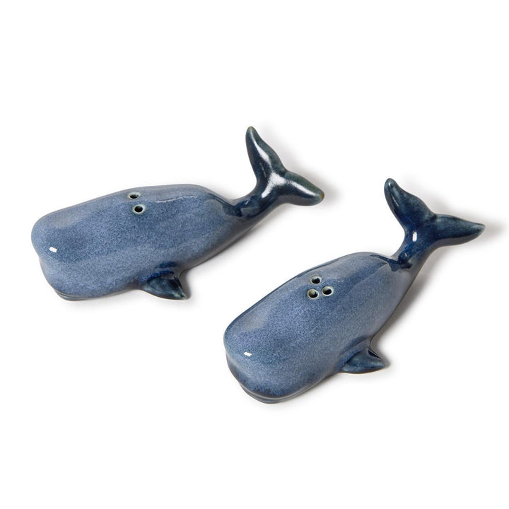Whale Salt & Pepper Shaker Set