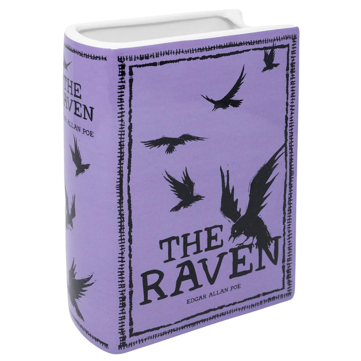 The Raven Ceramic Book Vase