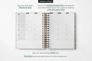 Colorful Stripe Weekly Planner