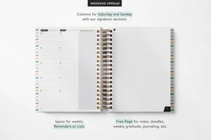 Colorful Stripe Weekly Planner