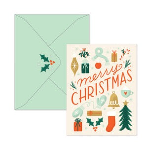 Merry Baubles Holiday Boxed Card Set