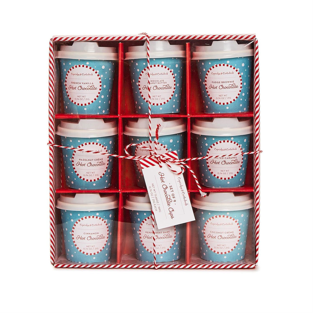 Holiday Hot Cocoa Set, 9 Natural Flavors