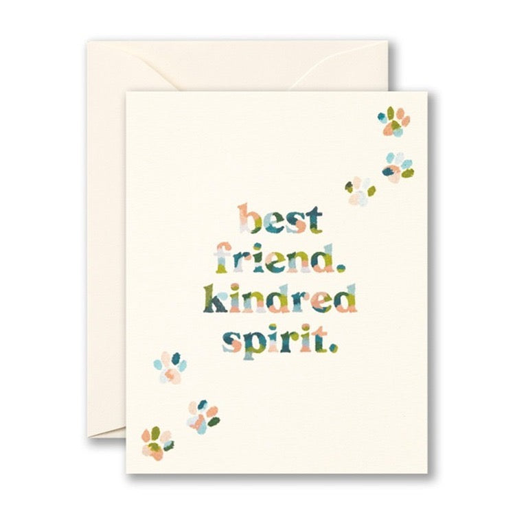 Best Friend, Kindred Spirit Greeting Card