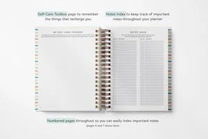 Colorful Stripe Weekly Planner