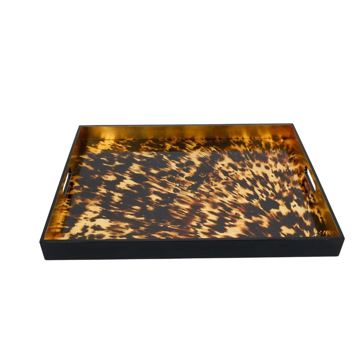 Tortoise Shell Lacquer Tray, 22" x 30"