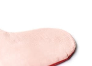 Provence Candy Cane Scallop Stocking