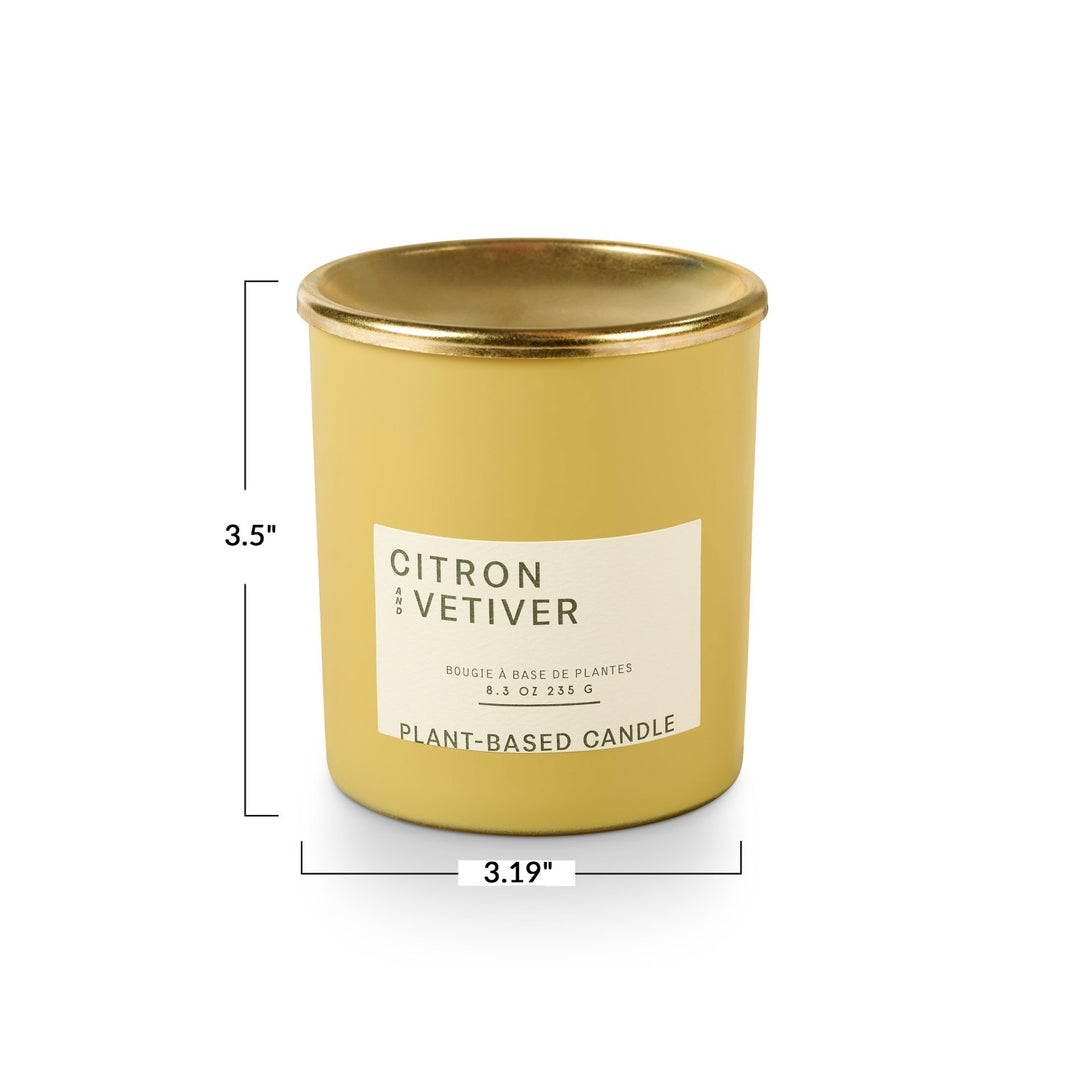 Citron & Vetiver Verde Lidded Jar Candle