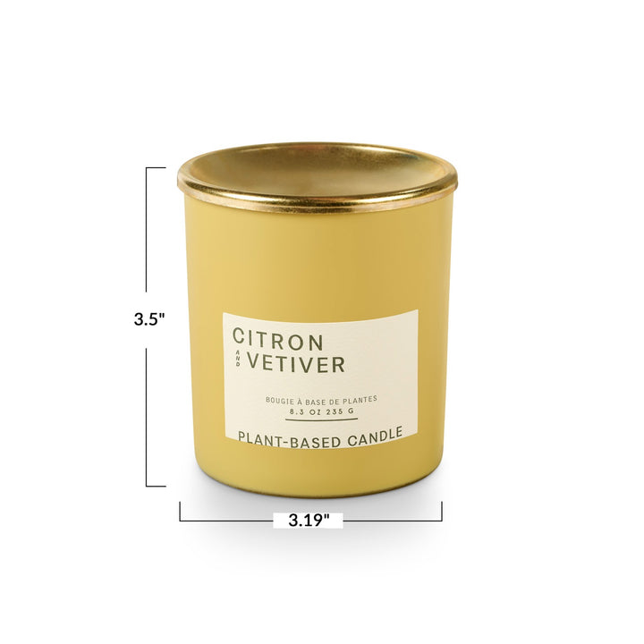 Citron & Vetiver Verde Lidded Jar Candle