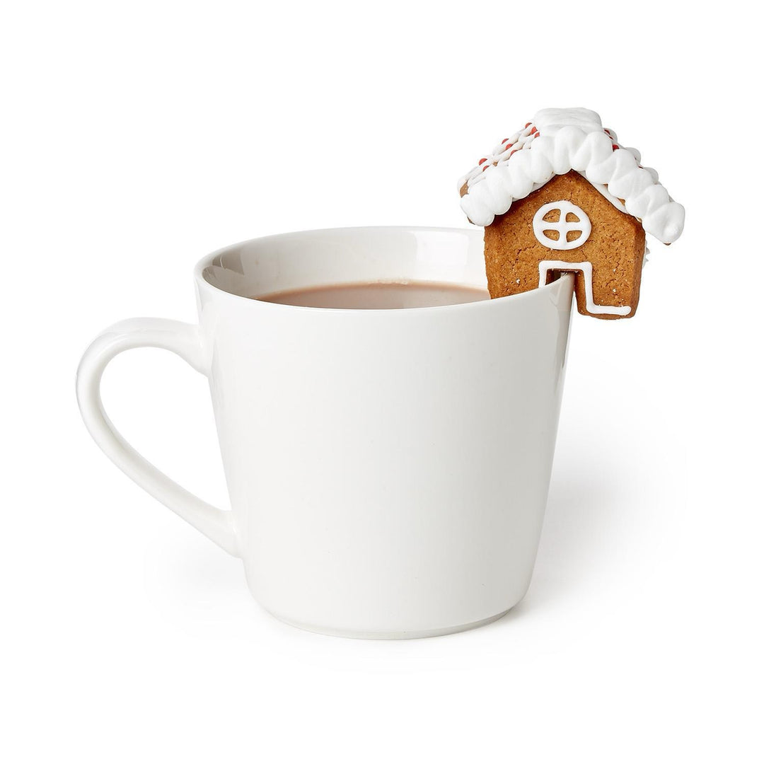 Gingerbread House Cookie Mug Huggers, Set Of 4
