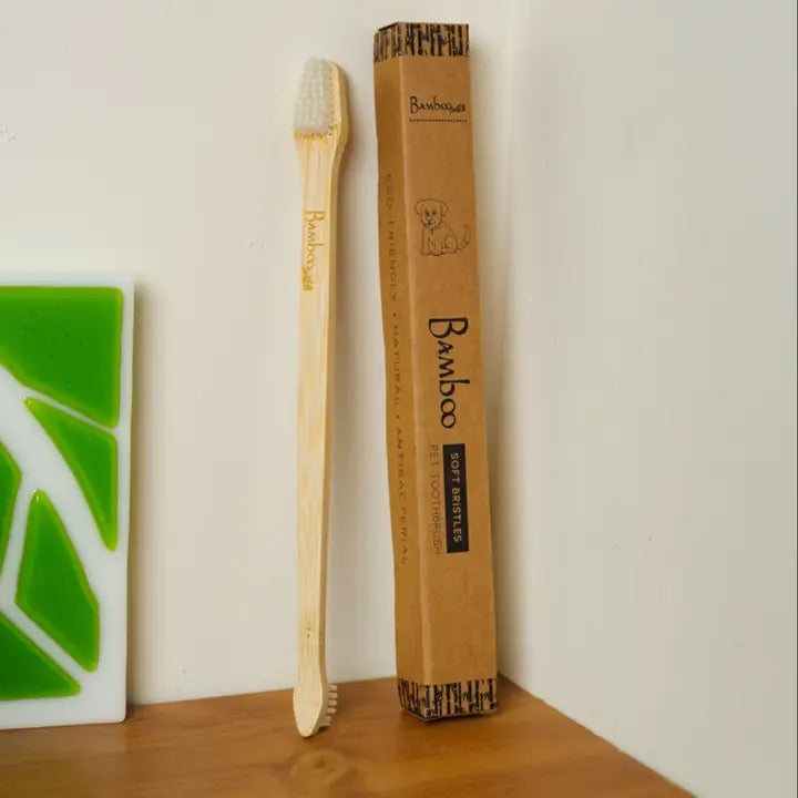 Bamboo Dog & Pet Toothbrush