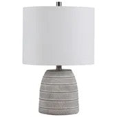 Modern Herringbone Table Lamp